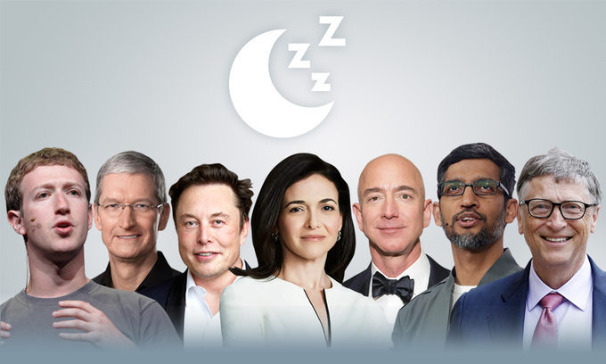 CEO công nghệ ngủ mấy tiếng mỗi ngày